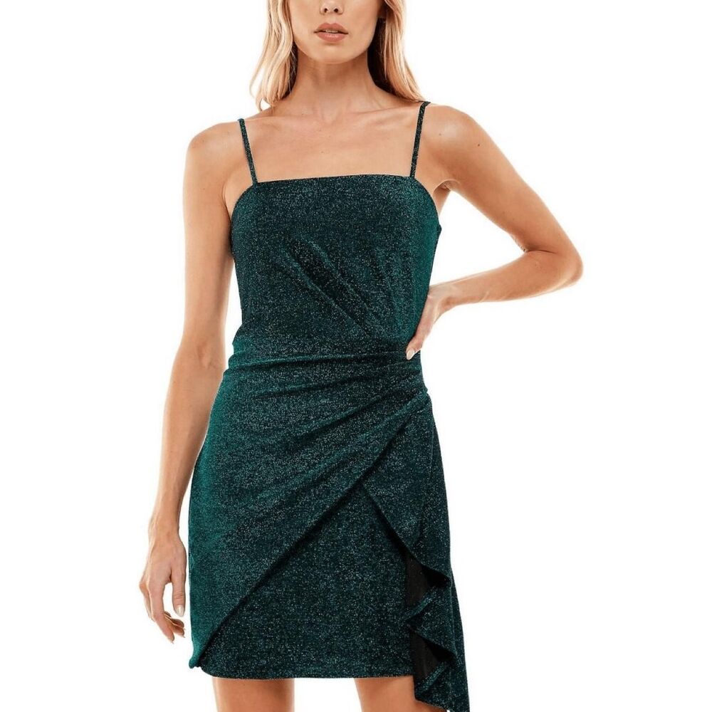 homecoming Trixxi wedding guest Women's Green cocktail y2K bodycon party Dress